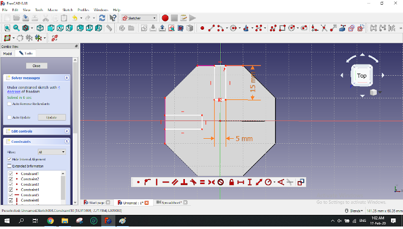 FreeCAD trial 02